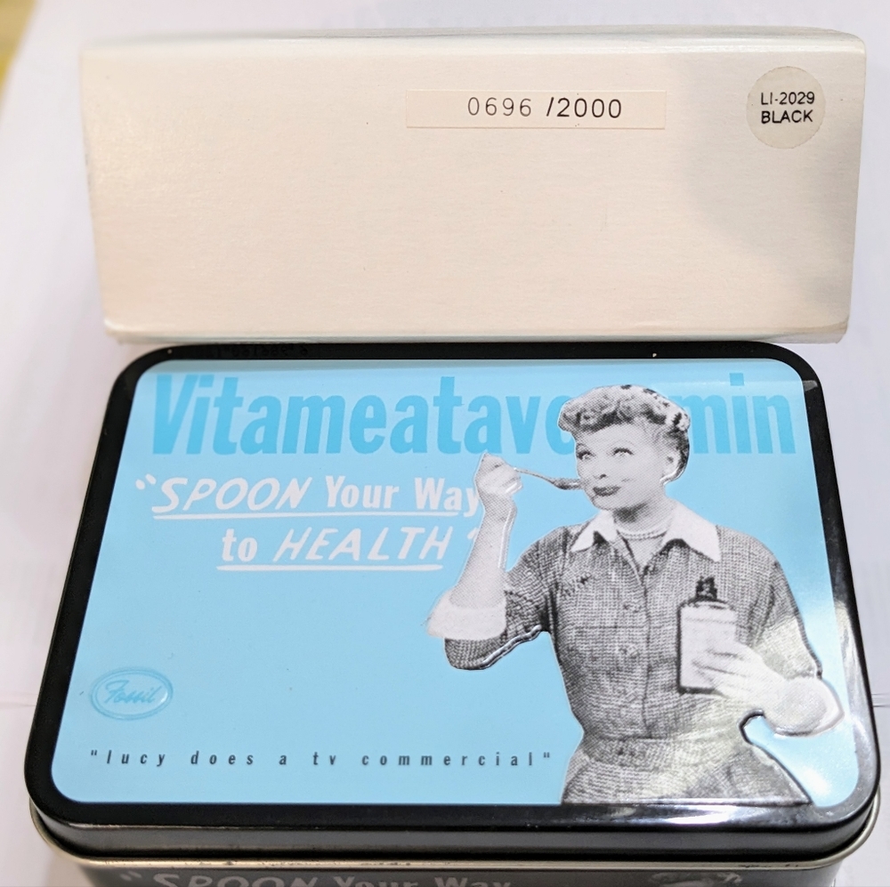 Vitameatavegamin Fossil Watch I Love Lucy - Picture 3 of 8
